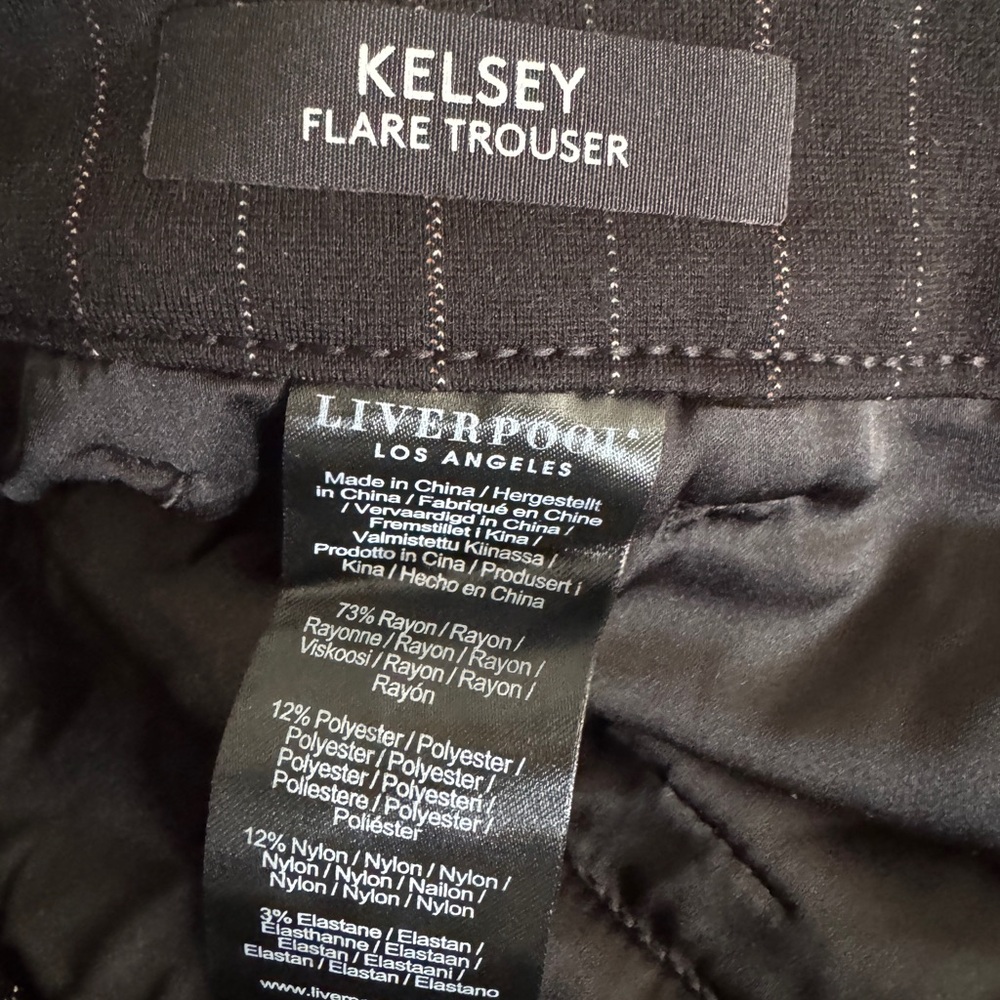 Liverpool Kelsey Flare Pant - Picture 4 of 4